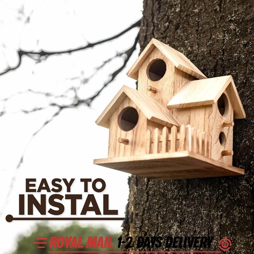 Garden bird house hanging - garden,