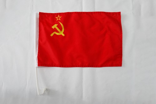 Ussr car flag - car,
