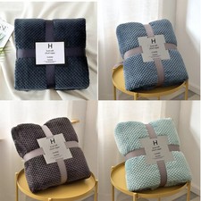 POPCORN WAFFLE LUXURY BLANKET