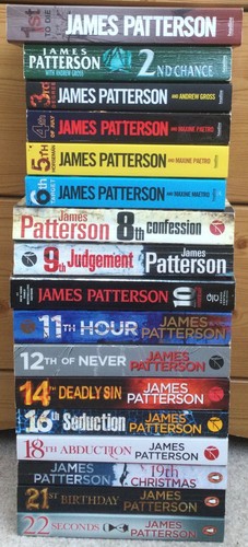 17x books james - by,