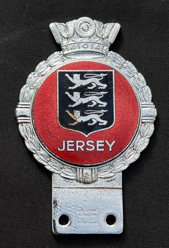 Jersey crested coat arms - jersey,