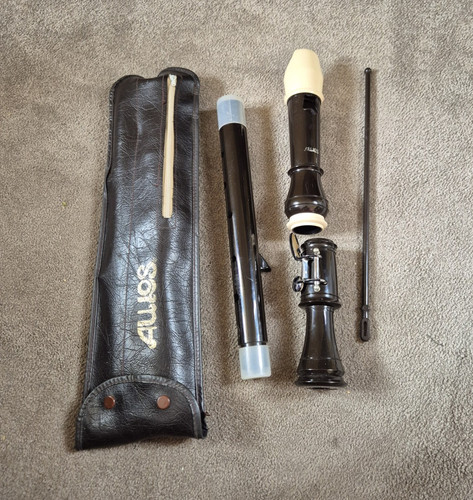 Vintage aulos tenor - tenor, recorder