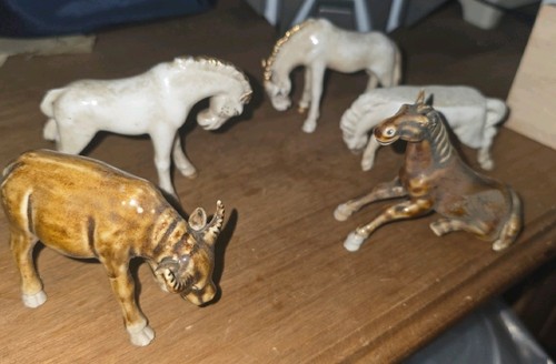 Vintage porcelain miniature - porcelain,