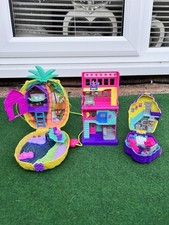 Polly pocket playset bundle 3x