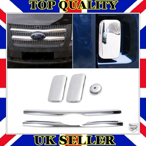 Chrome front grill pcs - +, 2
