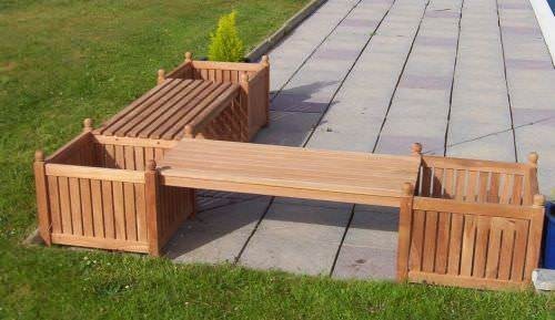 Fantasy planter teak - planter,