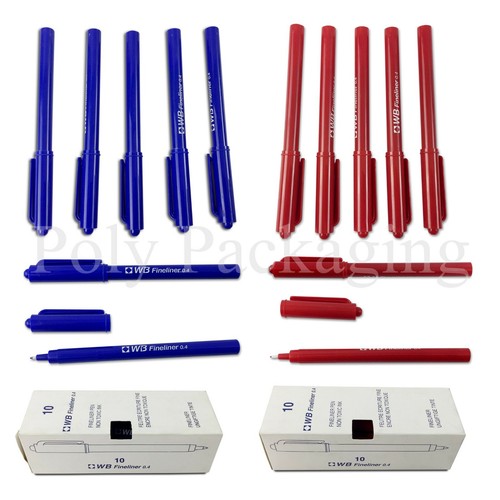 Fine liner pens any qty - liner,