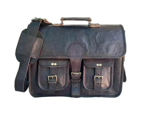 Handmade black goat - 18",