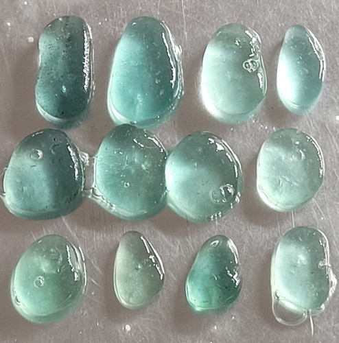 Flat turquoise blue teal - 12,