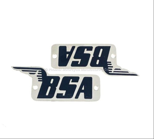 Pair bsa tank badges - tank,