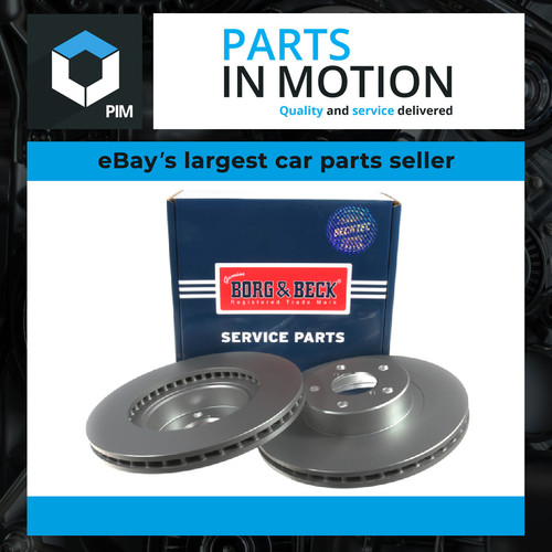 Brake discs pair vented - 2x,