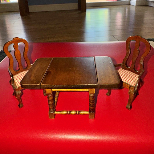 Dolls house dining room - house,