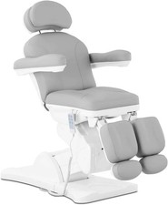 Physa Salon Pedicure Chair Adjustable Podiatry Chair 350W Grey White