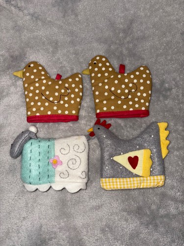 Egg cosies chicken and sheep - egg,