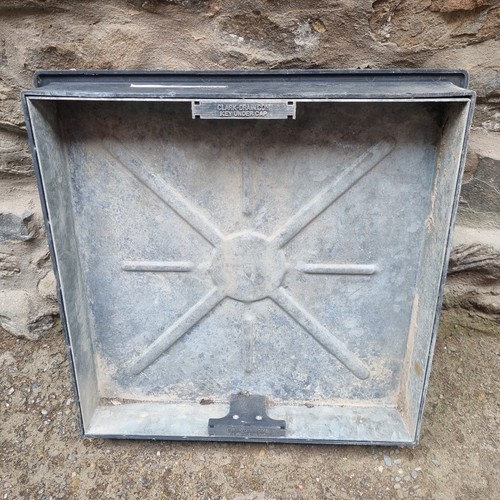 Block paving manhole - block,