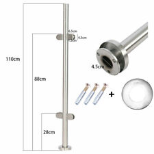 Glass Balustrade Panels 10mm Toughened 316 Steel Posts System Decking Patio