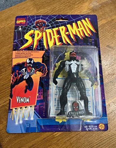 Toybiz marvel spider man venom - toybiz, spider-man