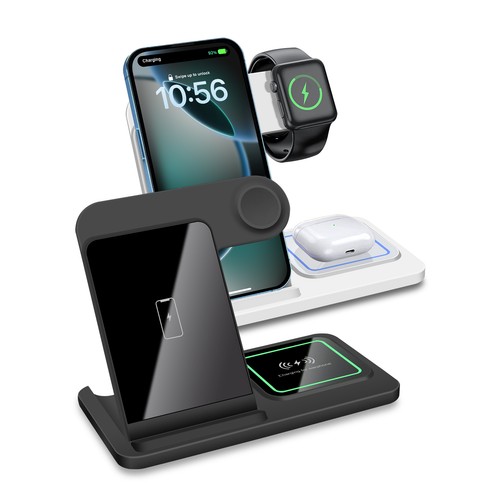 3in1 wireless charger dock - 3in1,
