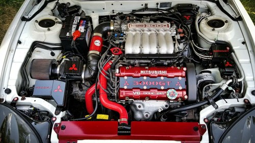 Mitsubishi 3000gt engine dress - engine,