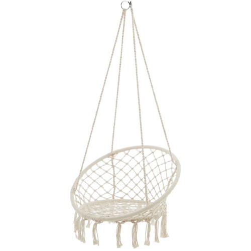 Macrame hanging rope chair - rope,