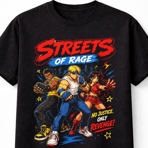 Streets rage retro - retro, sega