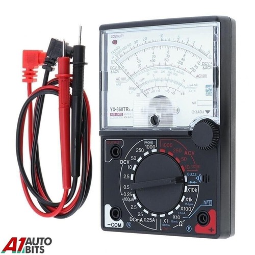 Analog multimeter ohm volt - volt, dc