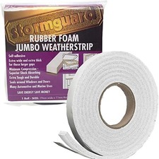 White Rubber Foam Jumbo