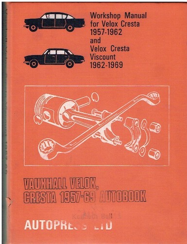 Vauxhall velox cresta - vauxhall,