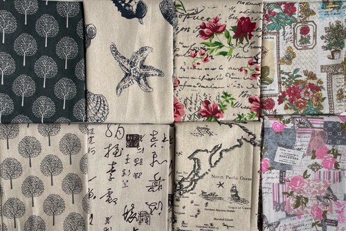 Cotton linen blend collection - cotton,