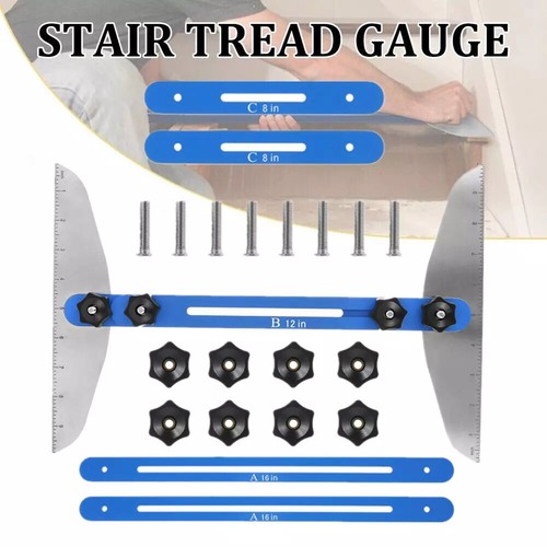 Set stair tread template - stair,