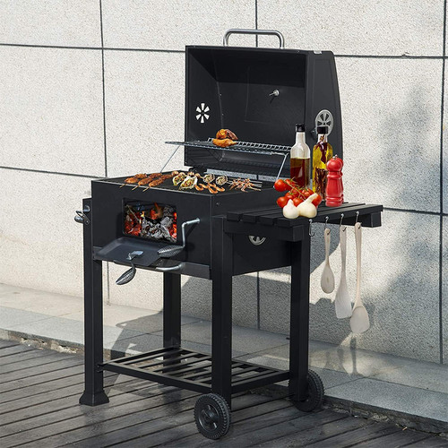 Portable outdoor bbq smoker - bbq,
