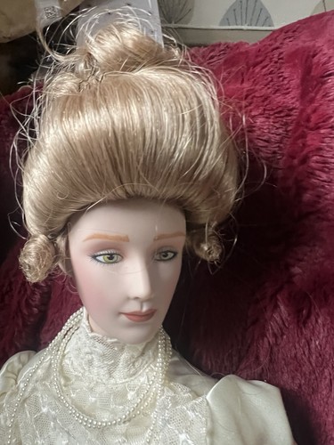 Vintage porcelain doll spares - porcelain,