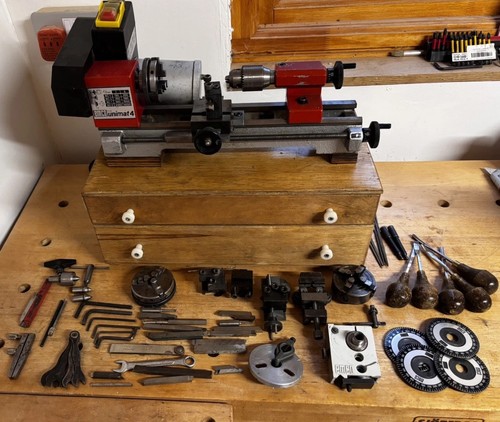Emco unimat lathe and - 4,