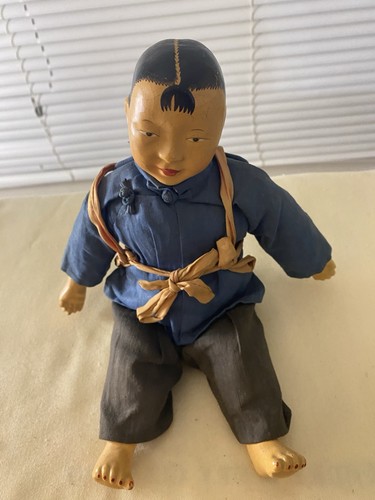 Antique old doll figure - antique,