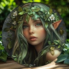 Beautiful forest elf - forest,
