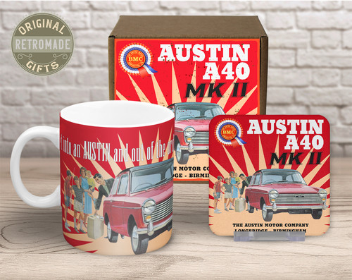 Austin a40 retro style - austin,