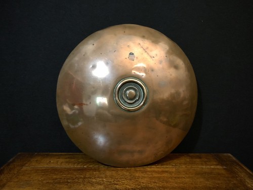 Victorian copper bed warmer - copper,