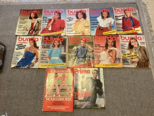 Bundle vintage burda - of,