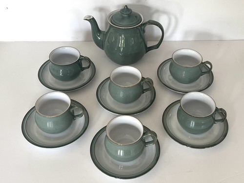 Denby regency green - teaset,