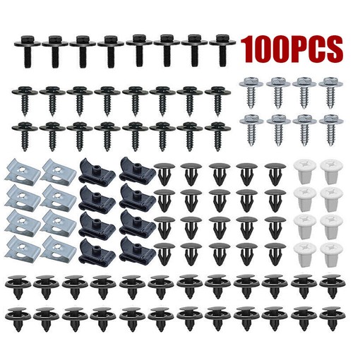 100pcs clips car - 100pcs,