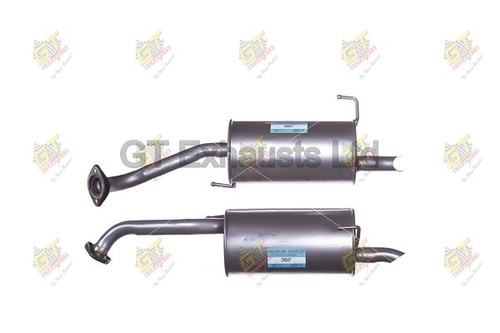 Exhaust silencer tail - exhaust,