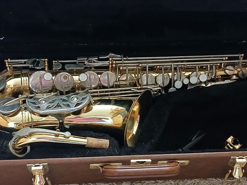 Mistral saxophone with - saxophone, selmer