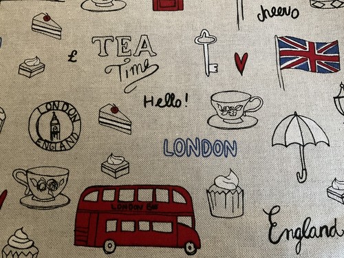 Popart linen mix london - mix, ~