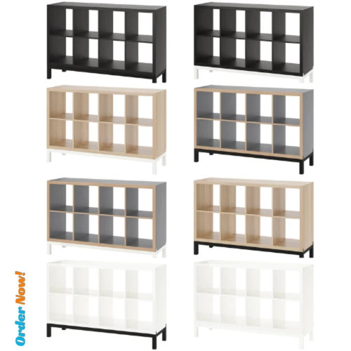 Ikea kallax shelving unit - unit, with