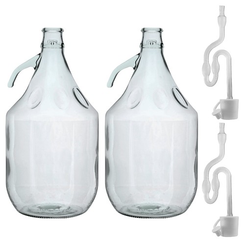 Glass demijohn flip top cap - demijohn,