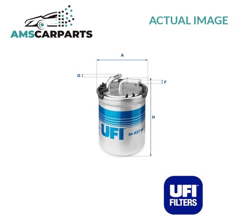 Engine fuel filter - fuel, ufi