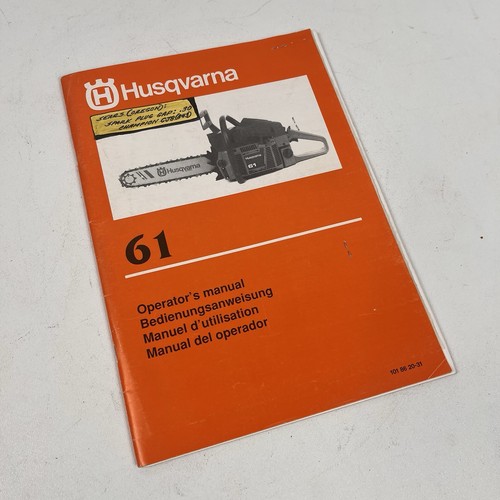 Husqvarna chainsaw - husqvarna,