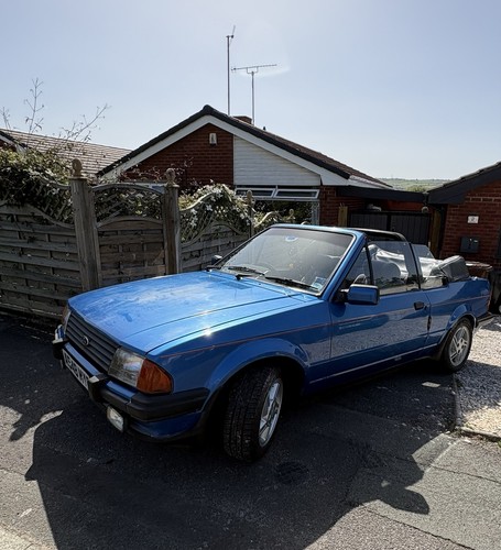 Escort mk3 16i cabriolet - escort,