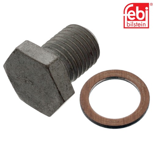 Febi sump plug with - plug,