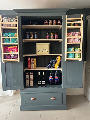 Solid pine larder - solid,